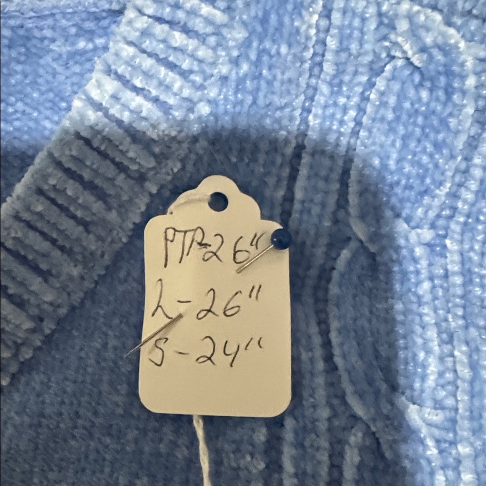Alfred Dunner Blue Size 1X Sweater - Picture 6 of 6